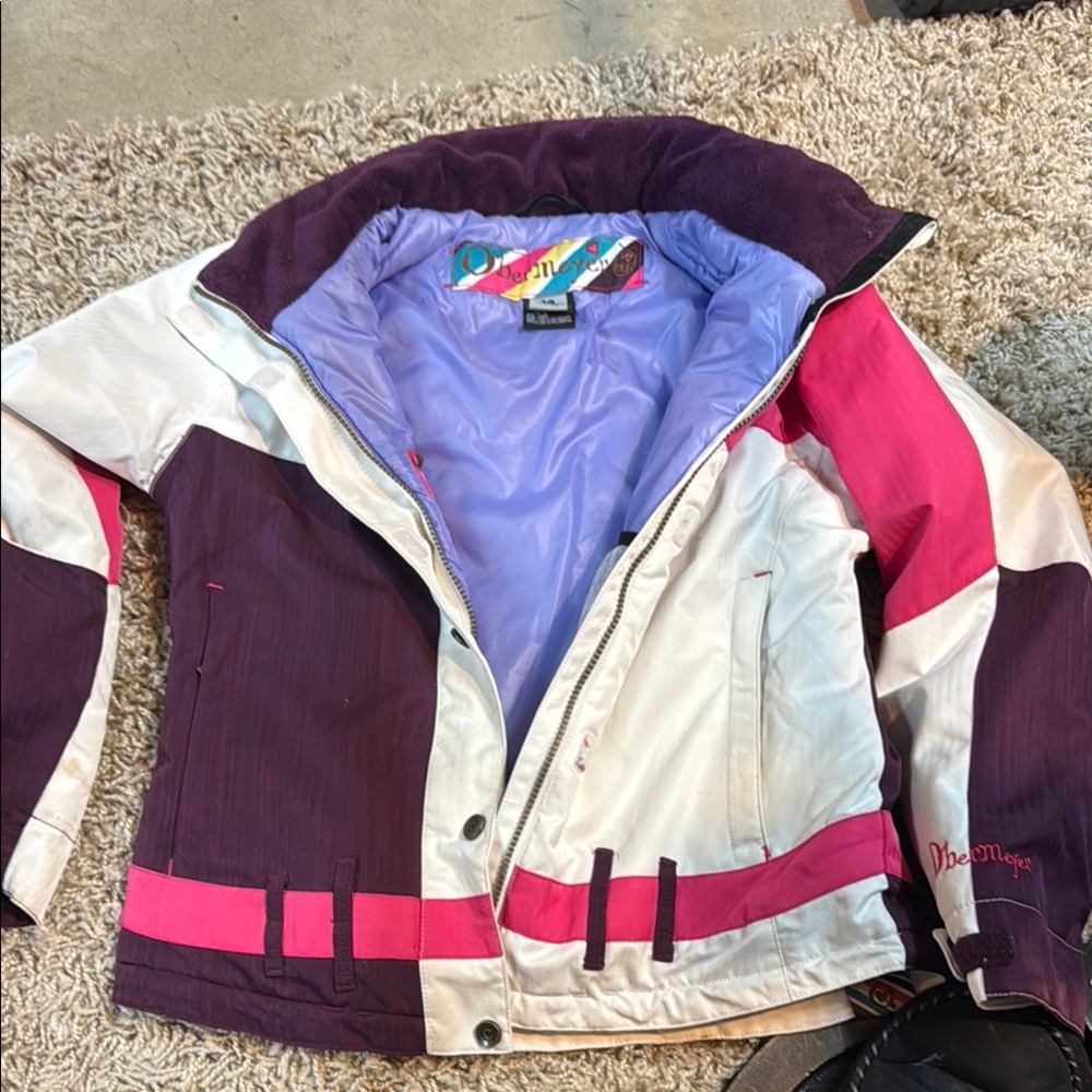 Obermeyer Colorful Striped Jacket - Picture 3 of 3